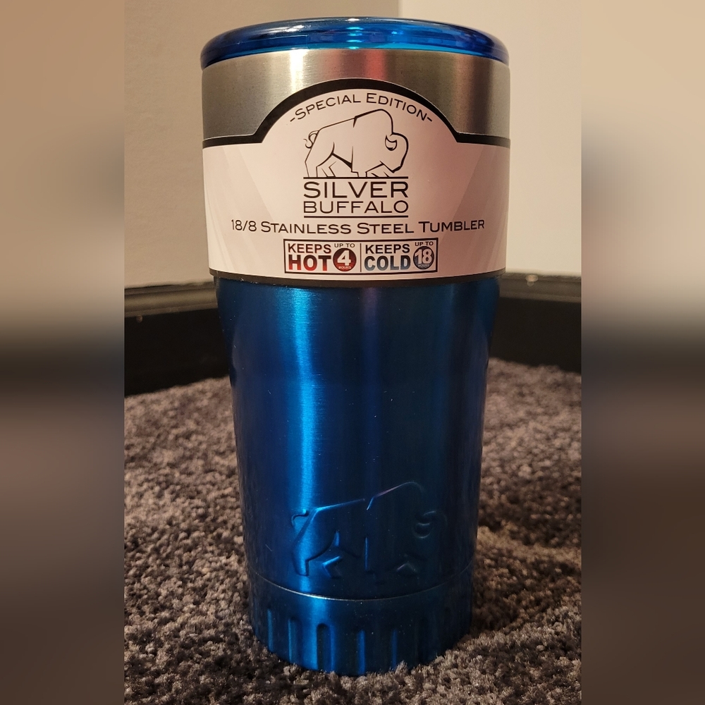 Silver Buffalo Stainless Steal Tumbler